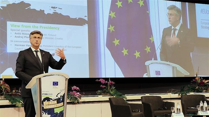 Jedan od prioriteta našeg predsjedanja bit će Europa koja povezuje, povezanost Europe i Azije nema alternative